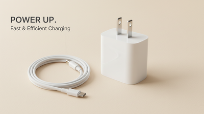 Apple 20W USB-C Power Adapter – Fast Charging (2-Pin)