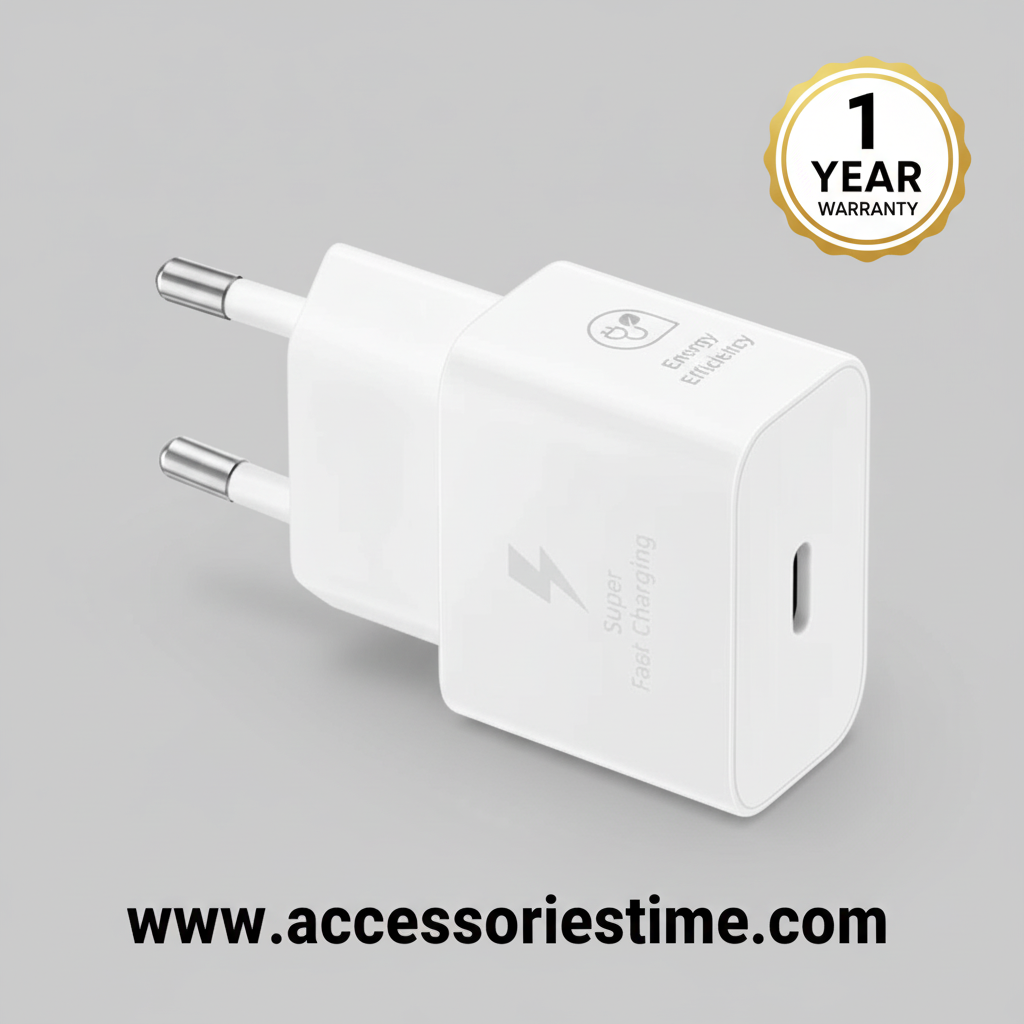 Samsung 25W Super Fast Charging Adapter – Model T2510 (1 Year Warranty)