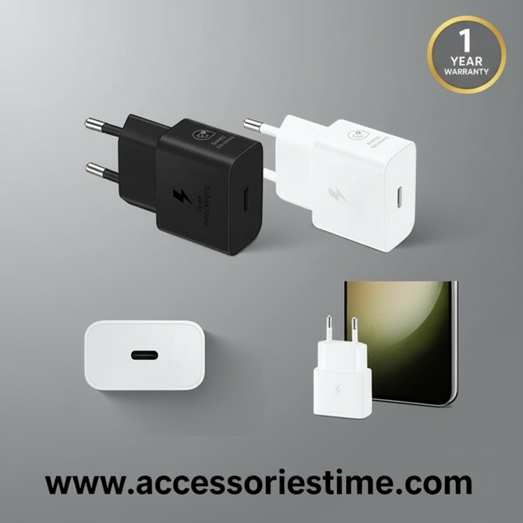 Samsung 25W Super Fast Charging Adapter – Model T2510 (1 Year Warranty)