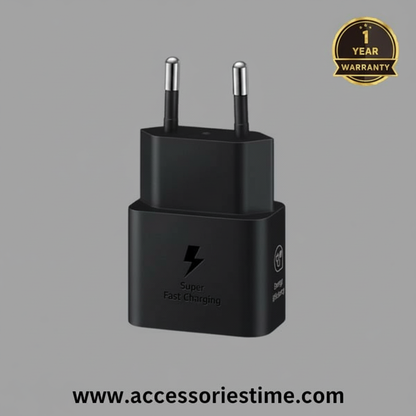 Samsung 25W Super Fast Charging Adapter – Model T2510 (1 Year Warranty)